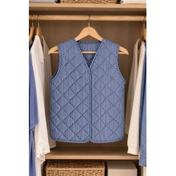 Gilet court matelasse