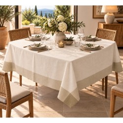 Nappe 170/170 beige