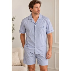 Pyjama homme short tailleur